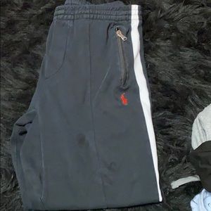 Black polo sweats